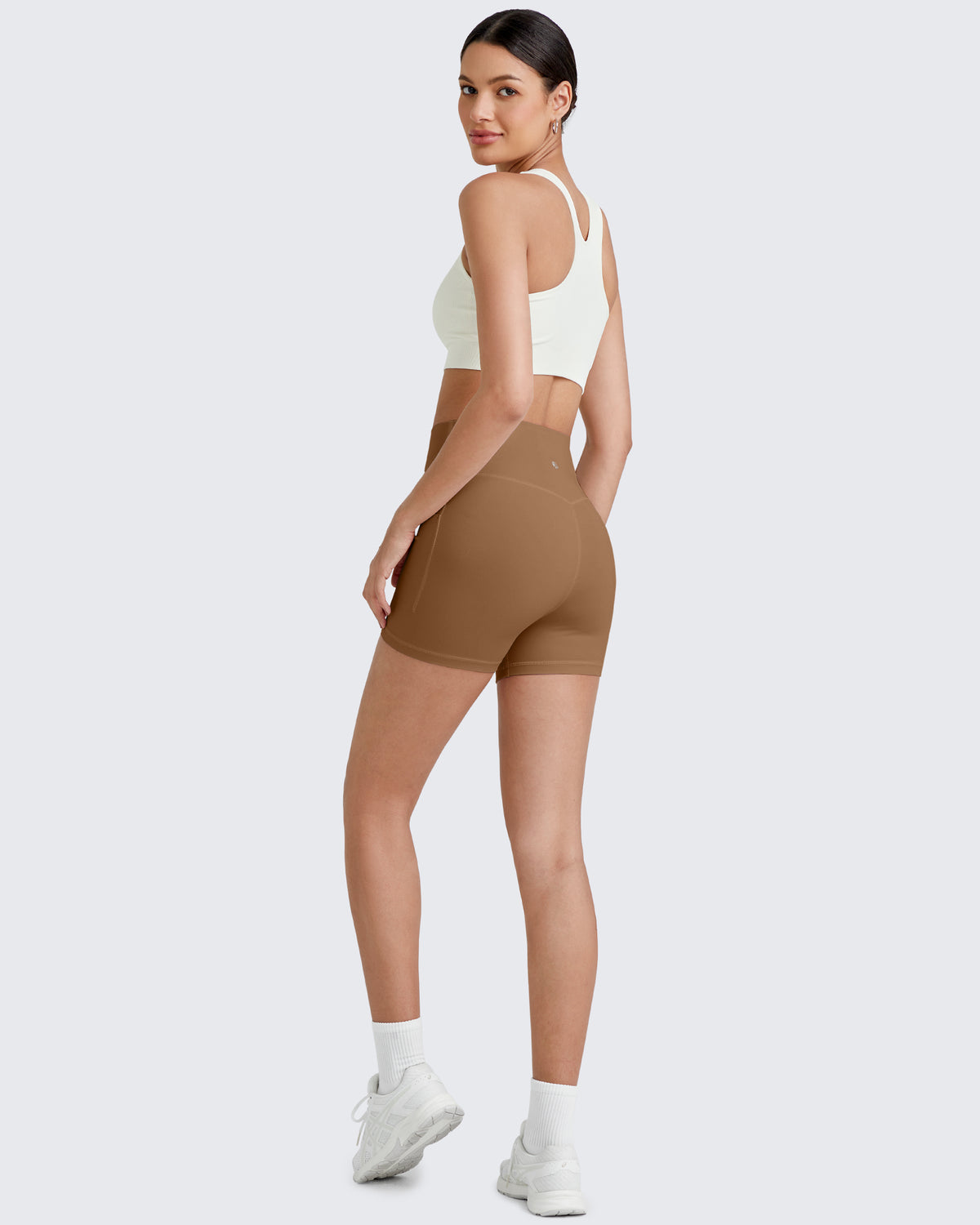 G4Free - BareFeel Workout Legging Shorts -GF25A358AA-S