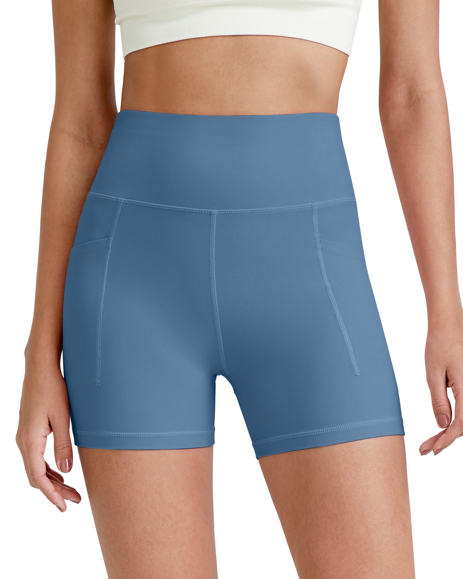 G4Free - BareFeel Workout Legging Shorts -GF25A358AA-S