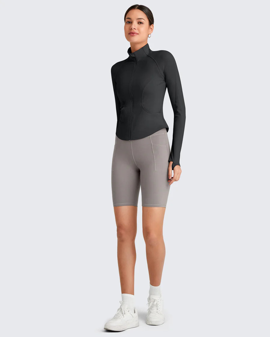 G4Free - BareFeel Workout Legging Shorts -GF25A358AA-S