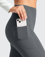 G4Free - Barefeel Fleece Lined High Stretch Yoga Workout Leggings -GF25G767AA-S