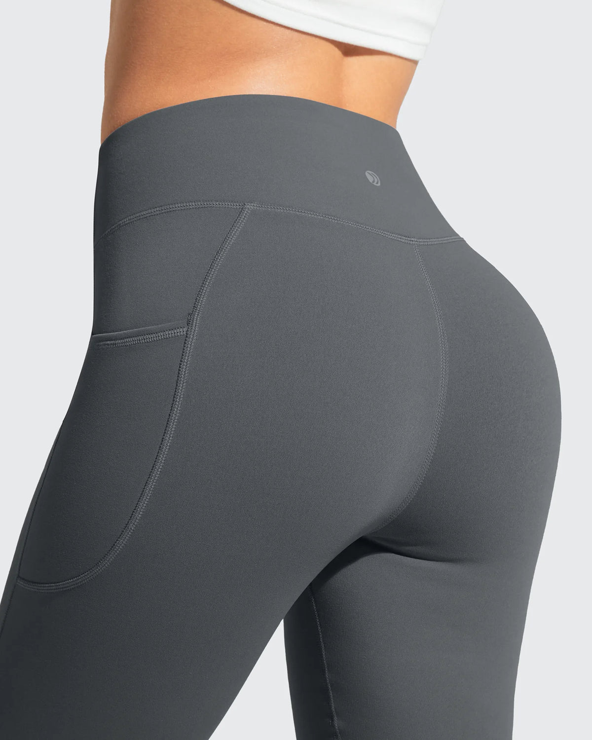 G4Free - Barefeel Fleece Lined High Stretch Yoga Workout Leggings -GF25G767AA-S