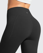 G4Free - Barefeel Fleece Lined High Stretch Yoga Workout Leggings -GF25G767AA-S