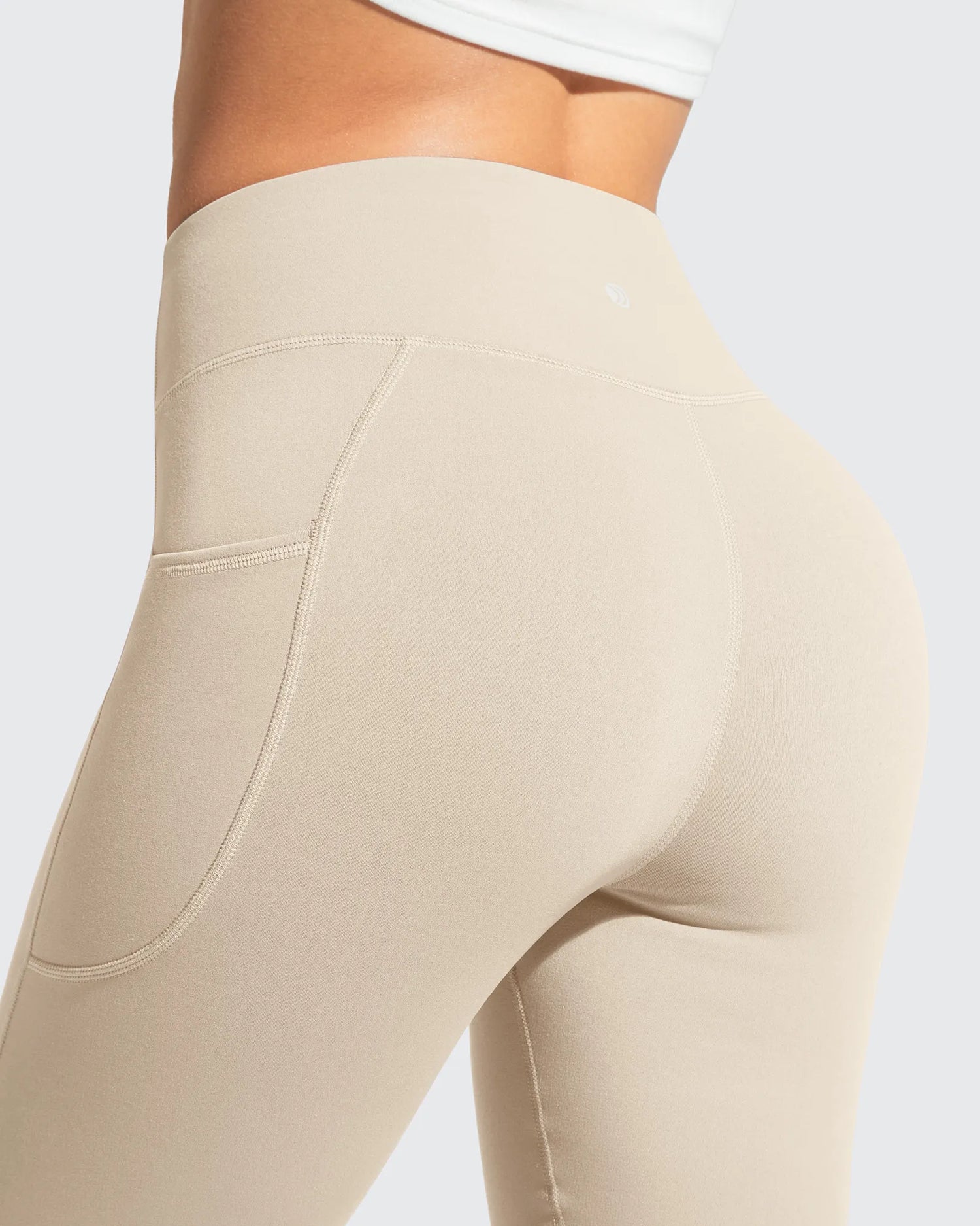 G4Free - Barefeel Fleece Lined High Stretch Yoga Workout Leggings -GF25G767AA-S