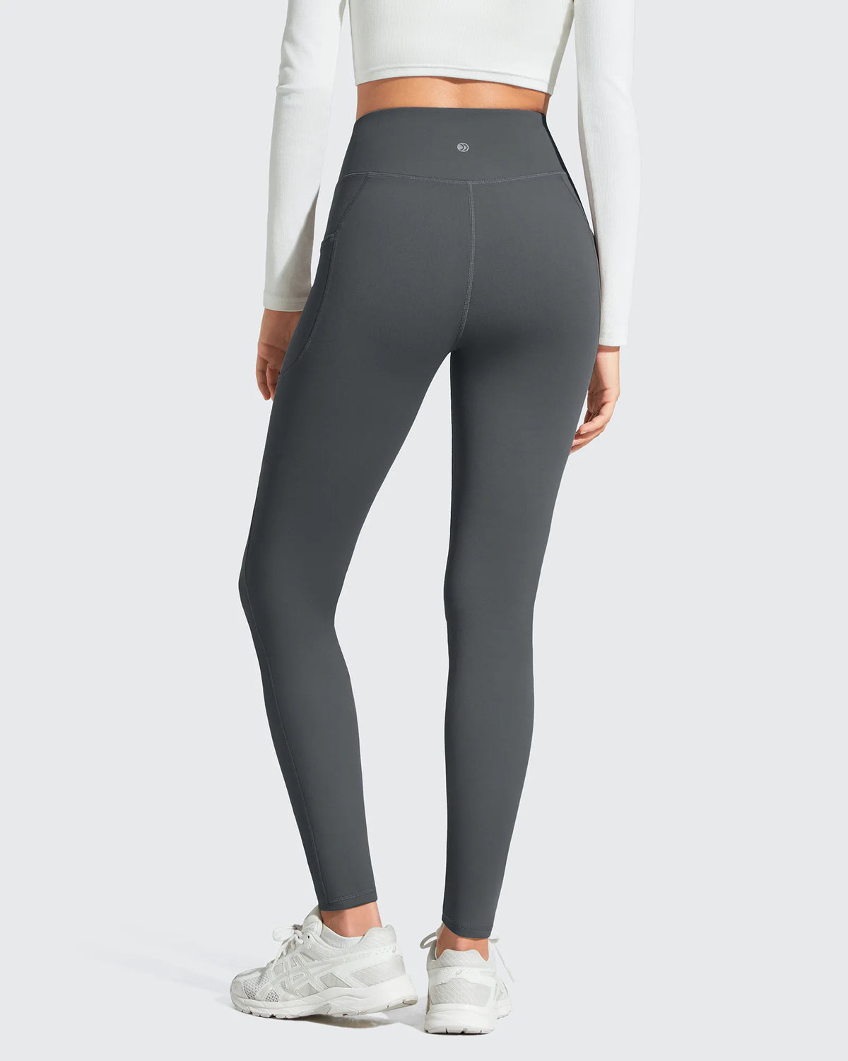 G4Free - Barefeel Fleece Lined High Stretch Yoga Workout Leggings -GF25G767AA-S