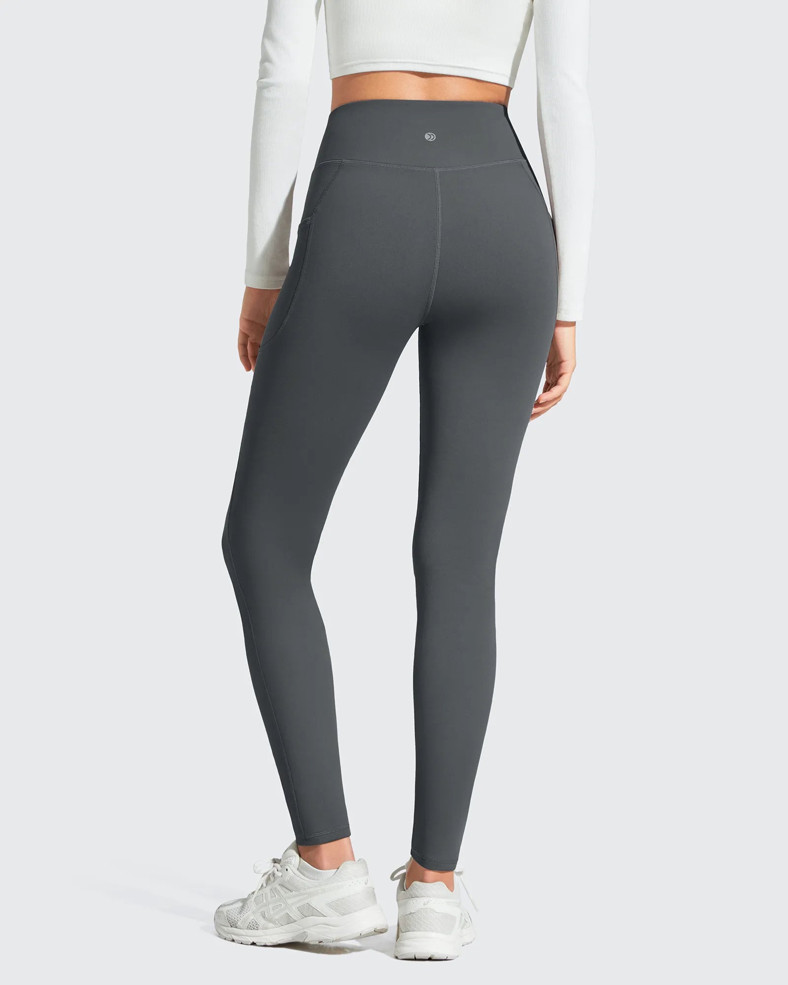 G4Free - Barefeel Fleece Lined High Stretch Yoga Workout Leggings -GF25G767AA-S