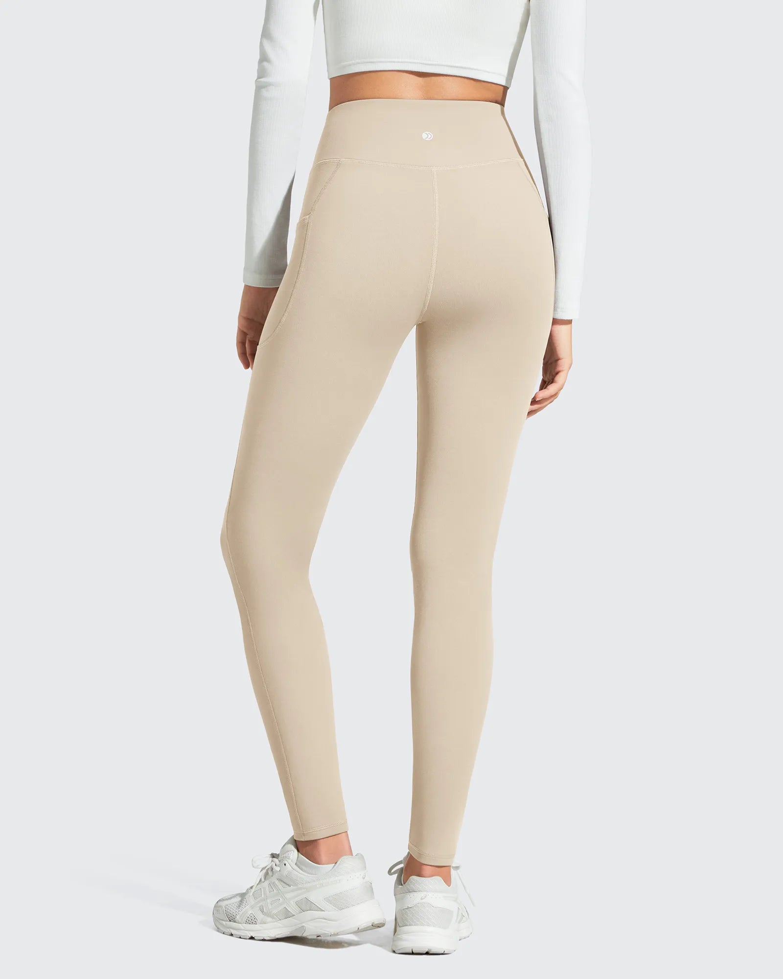 G4Free - Barefeel Fleece Lined High Stretch Yoga Workout Leggings -GF25G767AA-S