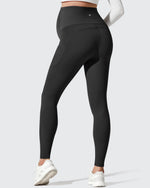 G4Free - Barefeel Fleece Lined Maternity Leggings -GF25AY634AA-S