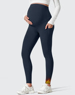 G4Free - Barefeel Fleece Lined Maternity Leggings -GF25AY634AA-S