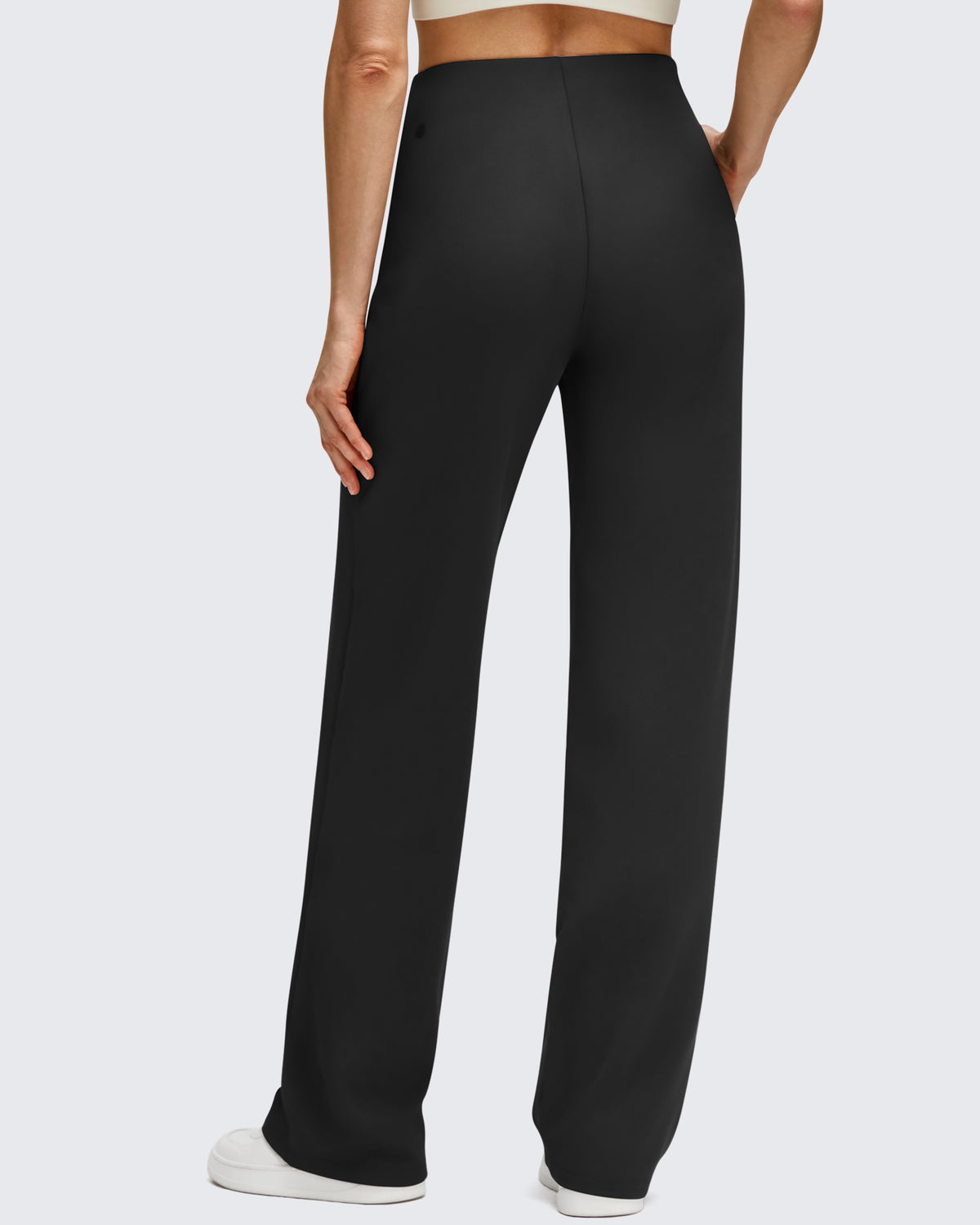 G4Free - Business Front Pleats Wide Leg Fleece Lined Pants -GF25J619AA-S