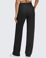 G4Free - Business Front Pleats Wide Leg Fleece Lined Pants -GF25J619AA-S