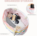 G4Free - Canvas Waterproof Sandproof Large Beach Tote Bags -TN25B597A