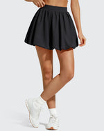 G4Free - Chillwhisp Bubble Ruffled Hem Inner Shorts Tennis Skirts 14'' -GF26H796B005F-XS