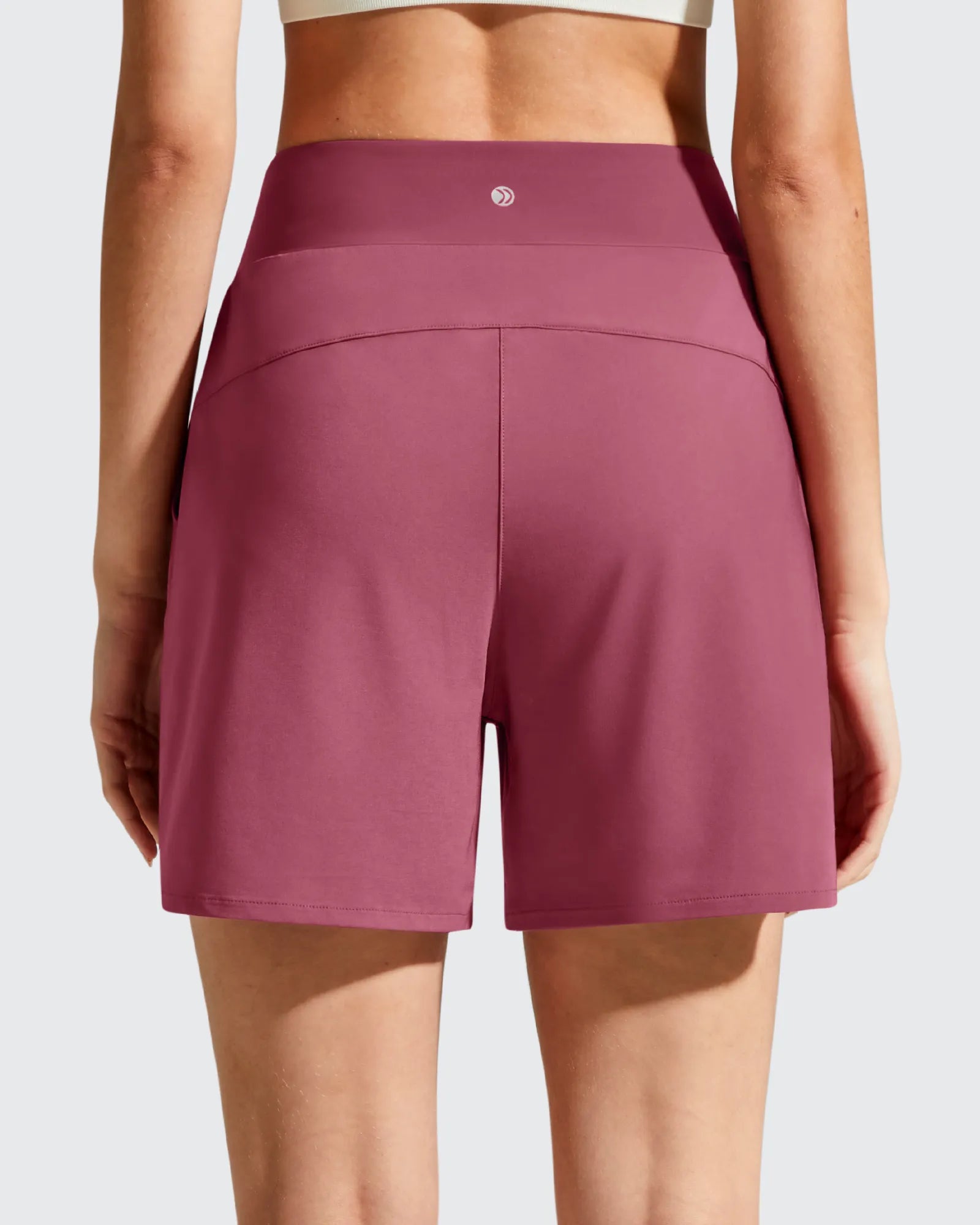 G4Free - Chillwhisp Built-in Brief Liner High Waist Athletic Shorts -GF26E710AA-S