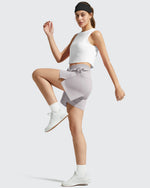 G4Free - Chillwhisp Built-in Shorts Split Running Shorts 3'' -GF26E646A001F-XS