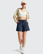 G4Free - Chillwhisp Built-in Shorts Split Running Shorts 3'' -GF26E646A001F-XS