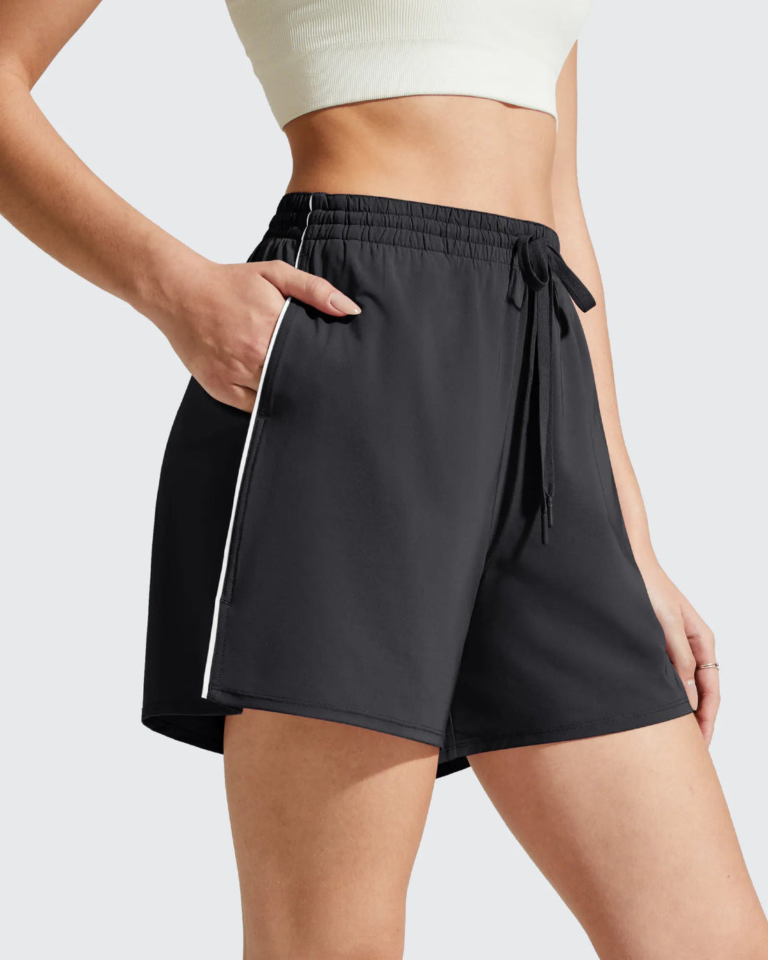 G4Free - Chillwhisp Built-in Shorts Split Running Shorts 3'' -GF26E646A001F-XS