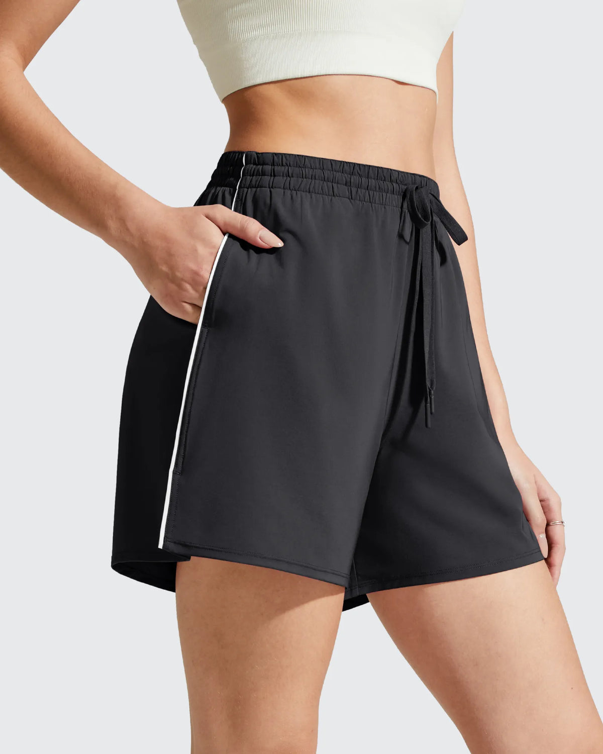 G4Free - Chillwhisp Built-in Shorts Split Running Shorts 3'' -GF26E646A001F-XS