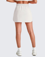 G4Free - Elastic High Waisted A Line Golf Skirts -GF25H406AA-S