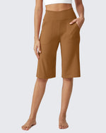 G4Free - EverGoing 14" Knee Length Capri Pants Summer -GF24J195JF-XS