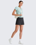 G4Free - EverGoing Athletic Shorts Elastic Waist Running Shorts -GF25E357AA-S