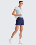 G4Free - EverGoing Athletic Shorts Elastic Waist Running Shorts -GF25E357AA-S