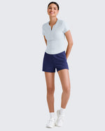 G4Free - EverGoing Athletic Shorts Elastic Waist Running Shorts -GF25E357AA-S