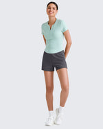 G4Free - EverGoing Athletic Shorts Elastic Waist Running Shorts -GF25E357AA-S