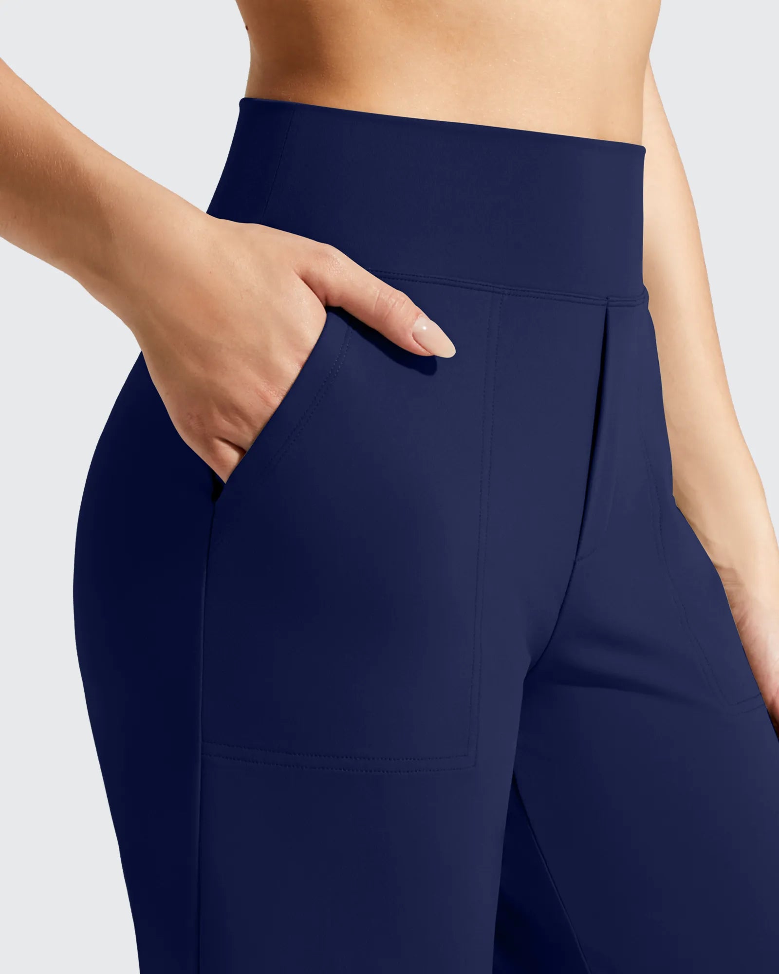 G4Free - EverGoing Bermuda Pockets Knee Length Shorts 10" -GF26E795F001A-S