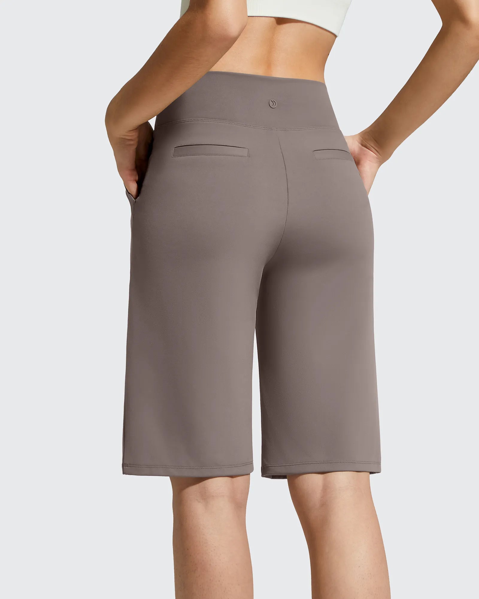 G4Free - EverGoing Bermuda Pockets Knee Length Shorts 10" -GF26E795F001A-S