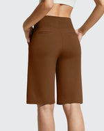 G4Free - EverGoing Bermuda Pockets Knee Length Shorts 10" -GF26E795F001A-S