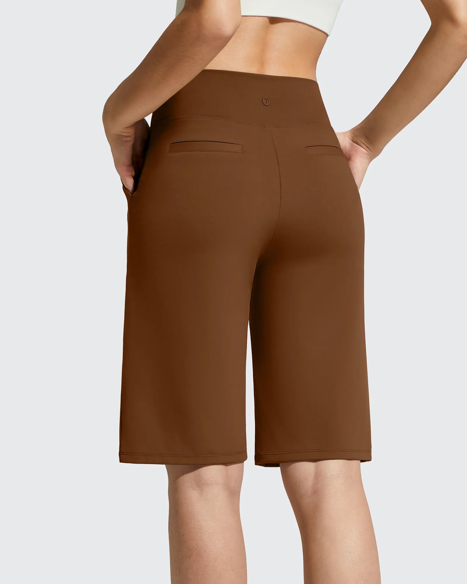 G4Free - EverGoing Bermuda Pockets Knee Length Shorts 10" -GF26E795F001A-S