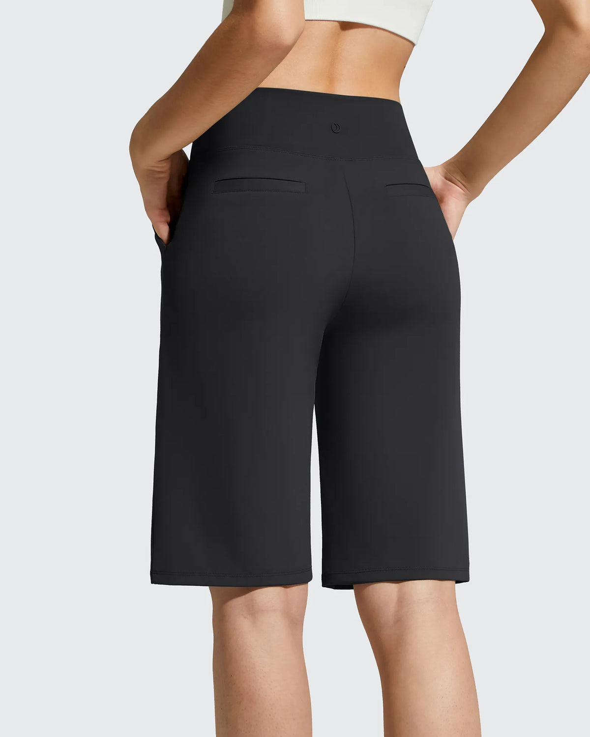 G4Free - EverGoing Bermuda Pockets Knee Length Shorts 10" -GF26E795F001A-S
