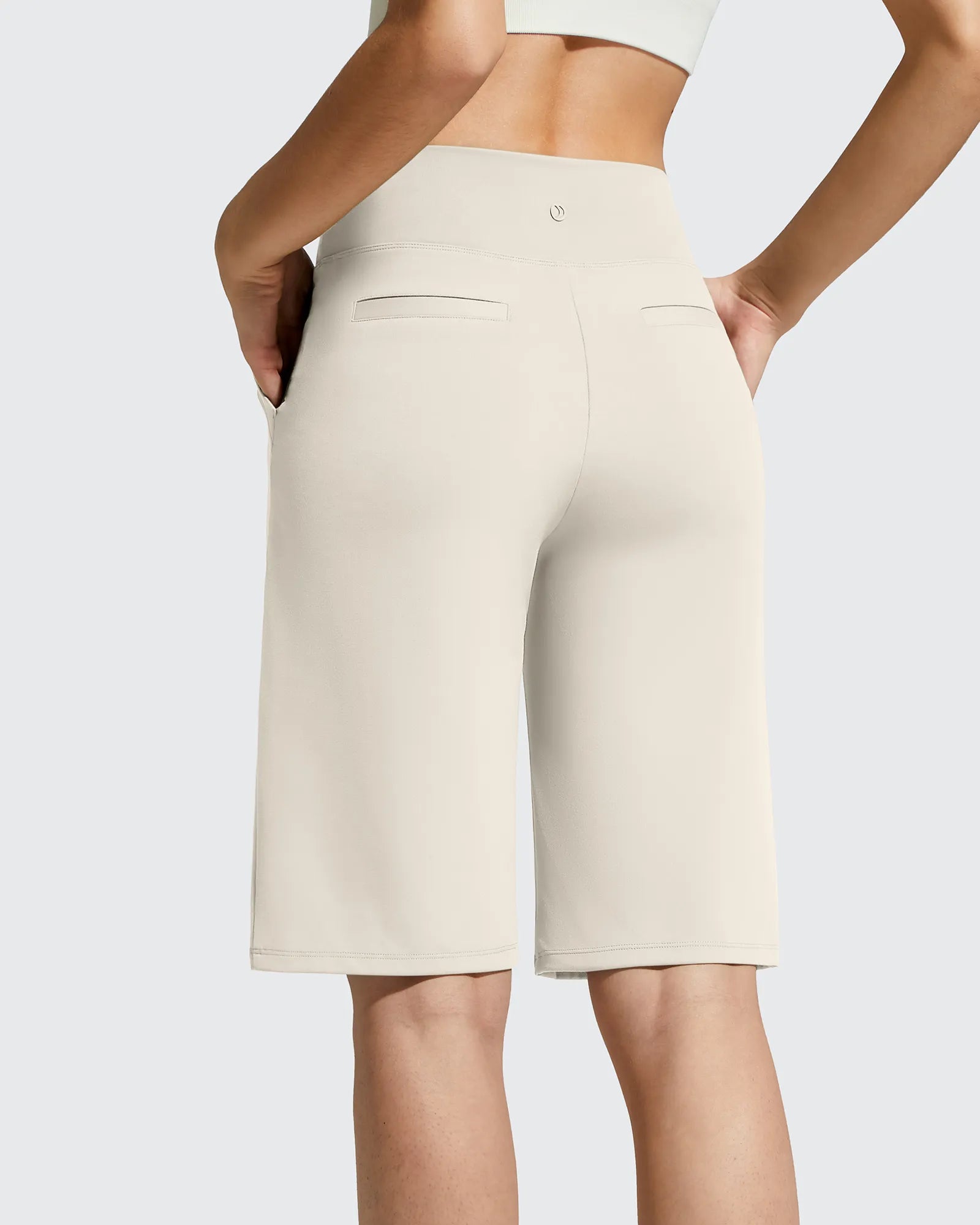 G4Free - EverGoing Bermuda Pockets Knee Length Shorts 10" -GF26E795F001A-S