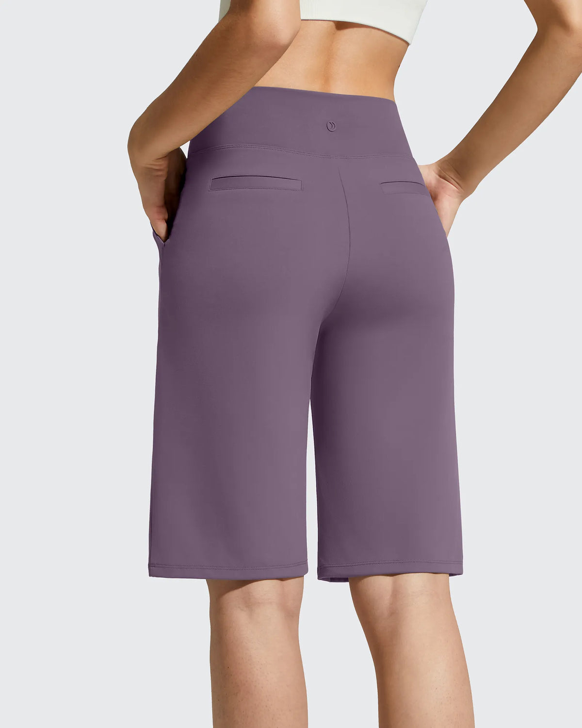 G4Free - EverGoing Bermuda Pockets Knee Length Shorts 10" -GF26E795F001A-S