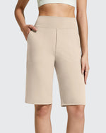 G4Free - EverGoing Bermuda Pockets Knee Length Shorts 10" -GF26E795F001A-S