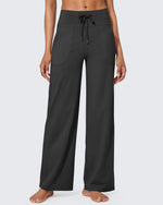 G4Free - EverGoing Business Casual High-Waist Wide Leg Pants Regular -GF23J190AF-XS