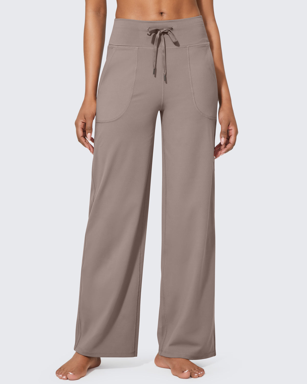 G4Free - EverGoing Business Casual High-Waist Wide Leg Pants Regular -GF23J190BF-XS