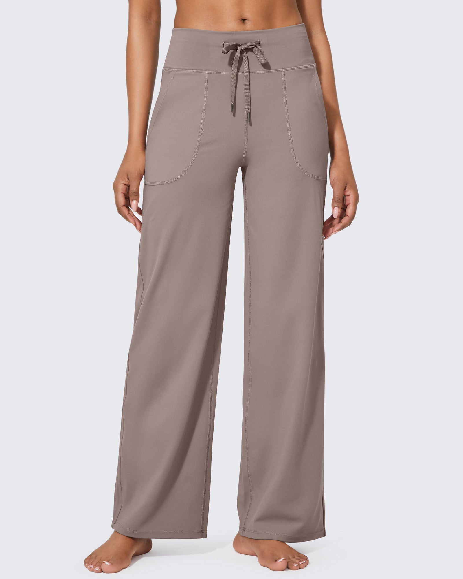 G4Free - EverGoing Business Casual High-Waist Wide Leg Pants Regular -GF23J190BF-XS