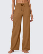 G4Free - EverGoing Business Casual High-Waist Wide Leg Pants Regular -GF23J190DF-XS