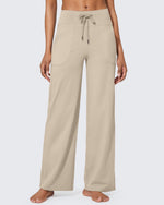 G4Free - EverGoing Business Casual High-Waist Wide Leg Pants Regular -GF23J190DF-XS