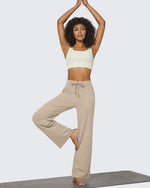 G4Free - EverGoing Business Casual High-Waist Wide Leg Pants Regular -GF23J190DF-XS