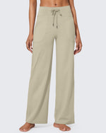 G4Free - EverGoing Business Casual High-Waist Wide Leg Pants Regular -GF23J190JF-XS