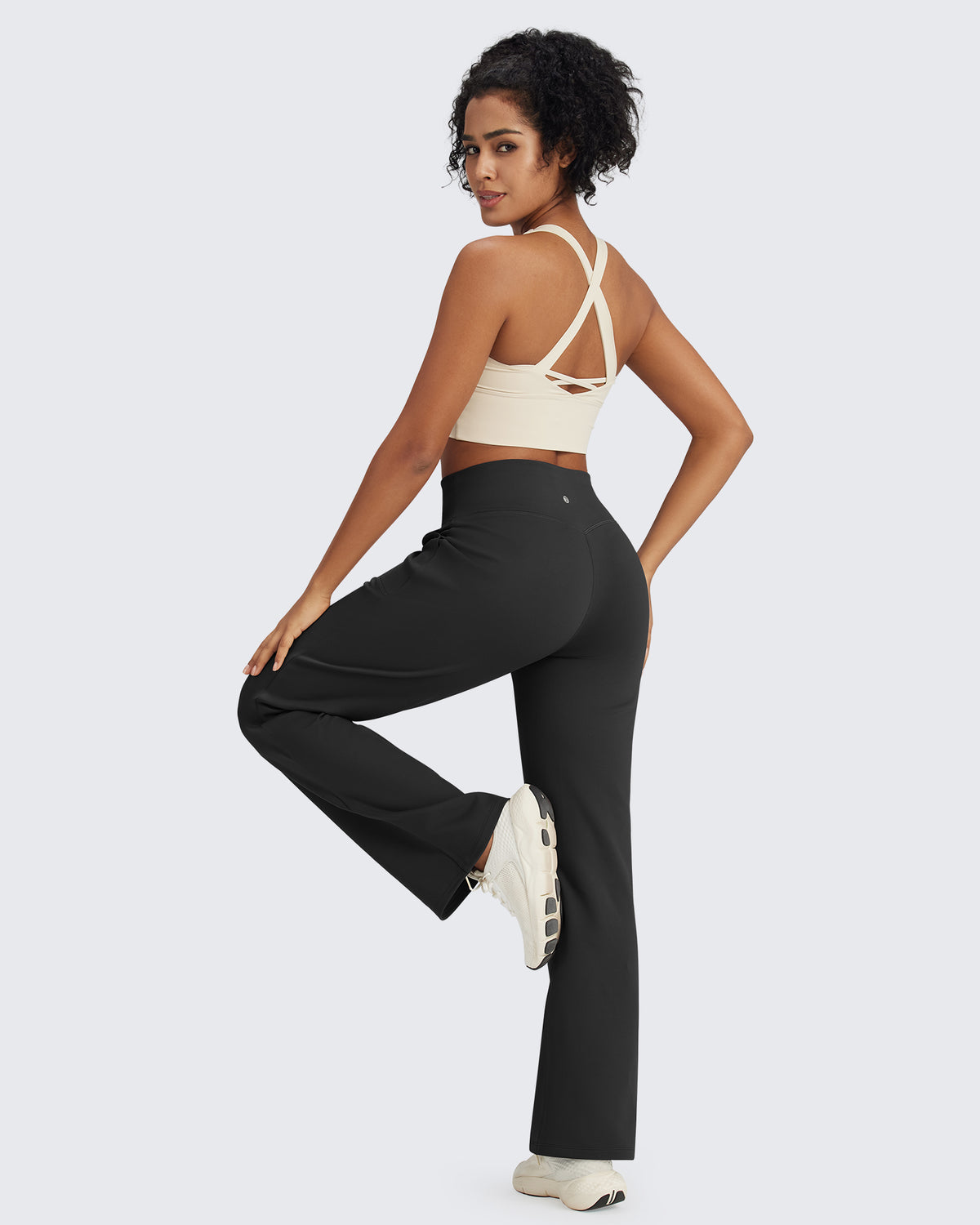 G4Free - EverGoing Fleece Lined High-Waist Drawstring Pants -GF24J215AA-S