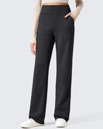 G4Free - EverGoing Fleece Lined High-Waisted Dressy Pants -GF24J238AA-S