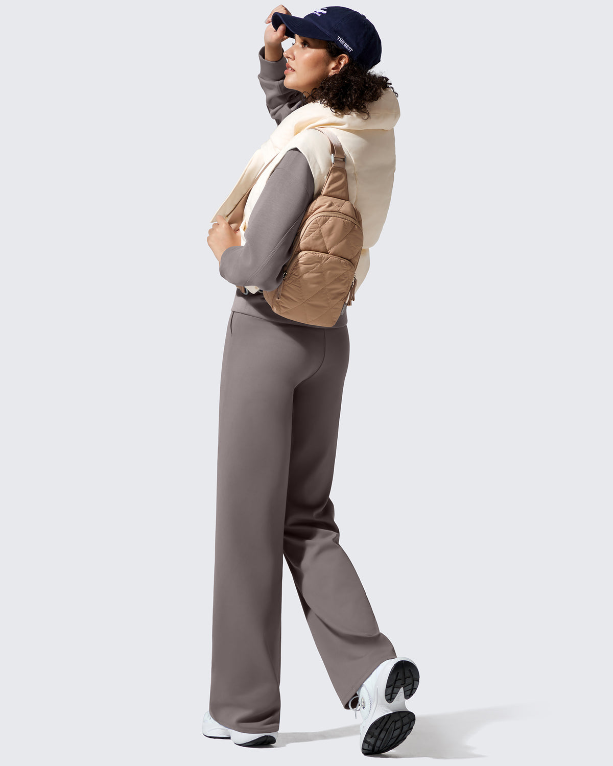 G4Free - EverGoing Fleece Lined High-Waisted Dressy Pants -GF24J238AA-S