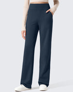 G4Free - EverGoing Fleece Lined High-Waisted Dressy Pants -GF24J238AA-S