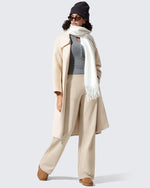 G4Free - EverGoing Fleece Lined High-Waisted Dressy Pants -GF24J238AA-S