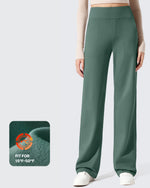G4Free - EverGoing Fleece Lined High-Waisted Dressy Pants -GF24J238AA-S