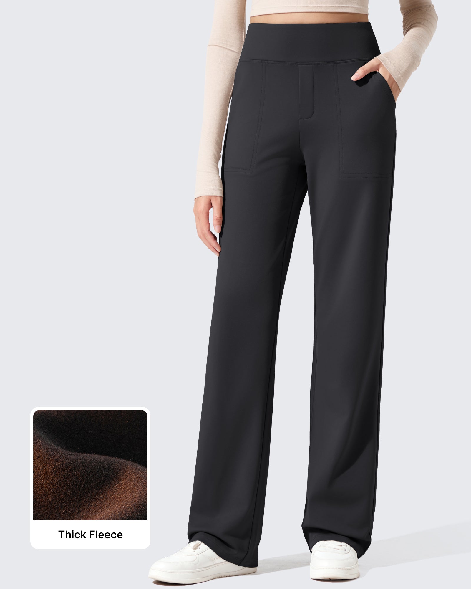 G4Free - EverGoing Fleece Lined High-Waisted Dressy Pants -GF24J238AA-S-GF24J239AA-S-GF24J240AA-S-GF24J238AB-M-GF24J239AB-M