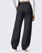 G4Free - EverGoing Fleece Lined Loose Warm Narrow Legs Pants -GF25J684AF-XS